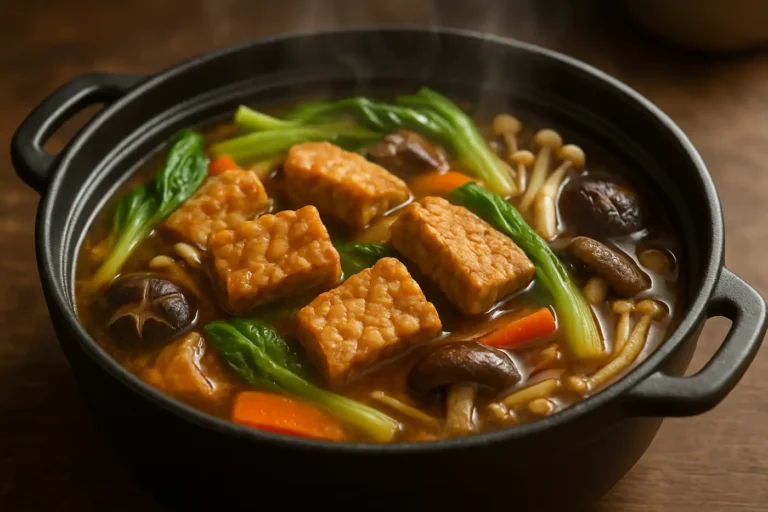 Chinesischer Tempeh-Hotpot
