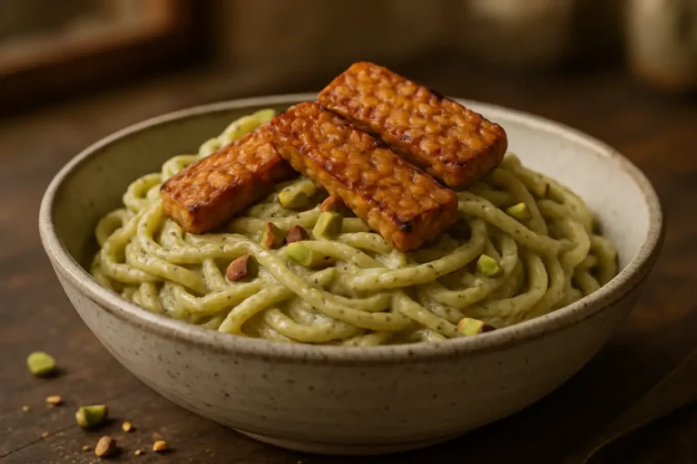 Cremige Pistazien-Tahini-Pasta